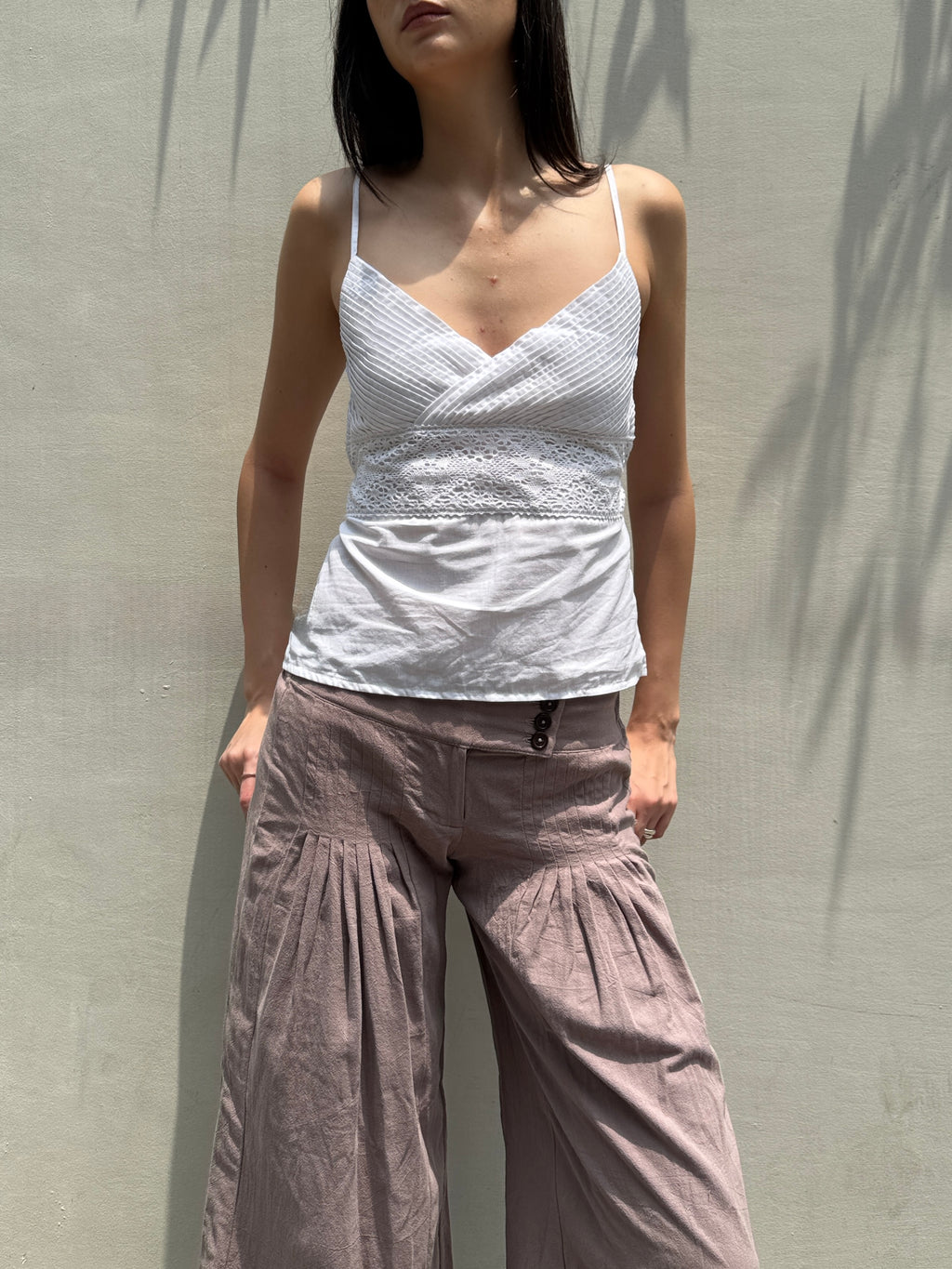 Brown Iris Pants