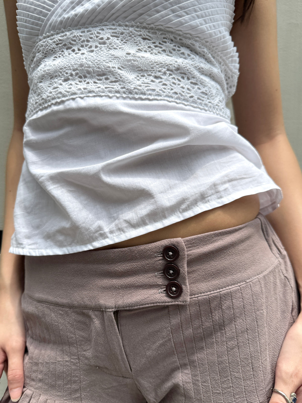 Brown Iris Pants
