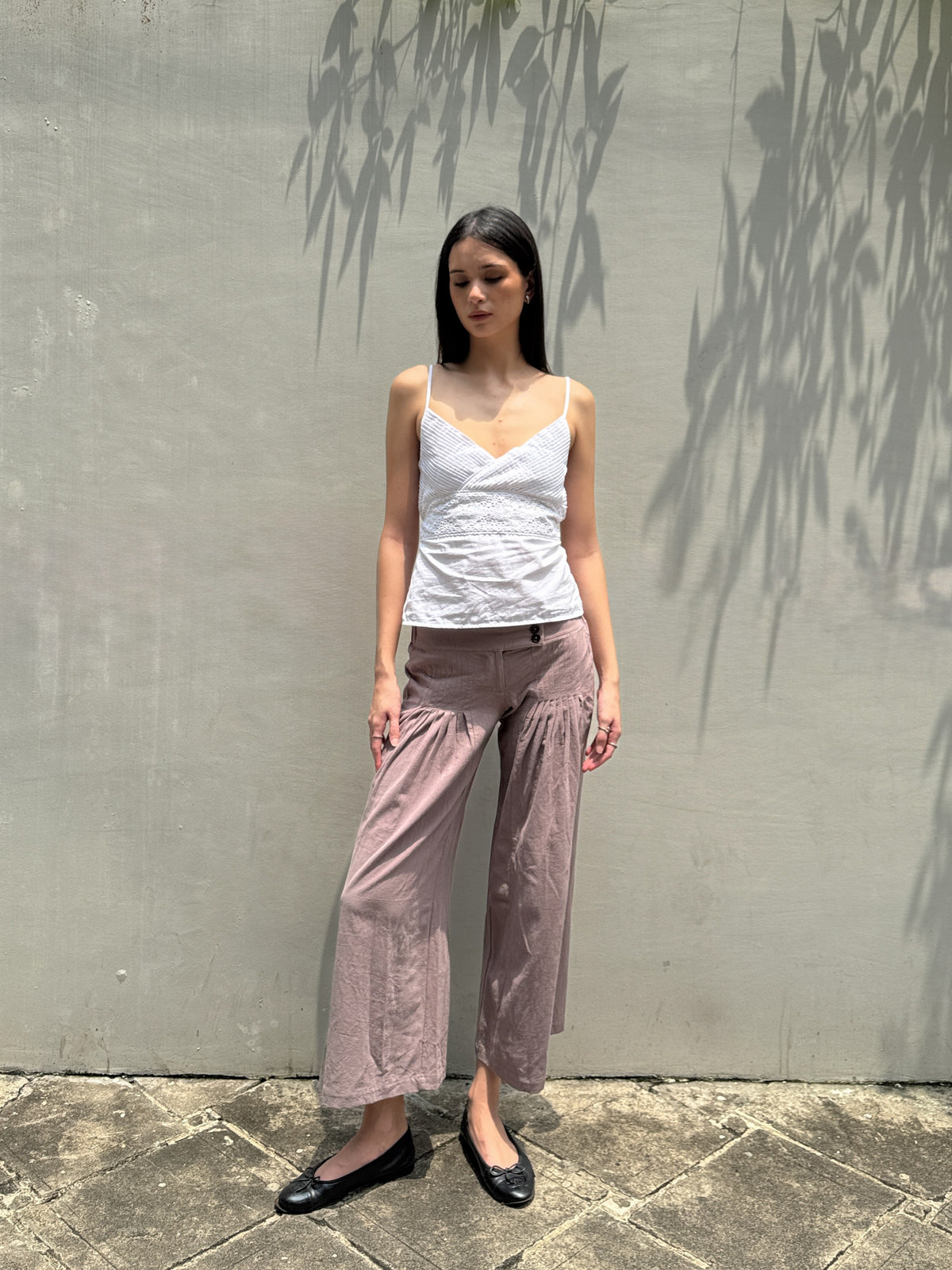 Brown Iris Pants