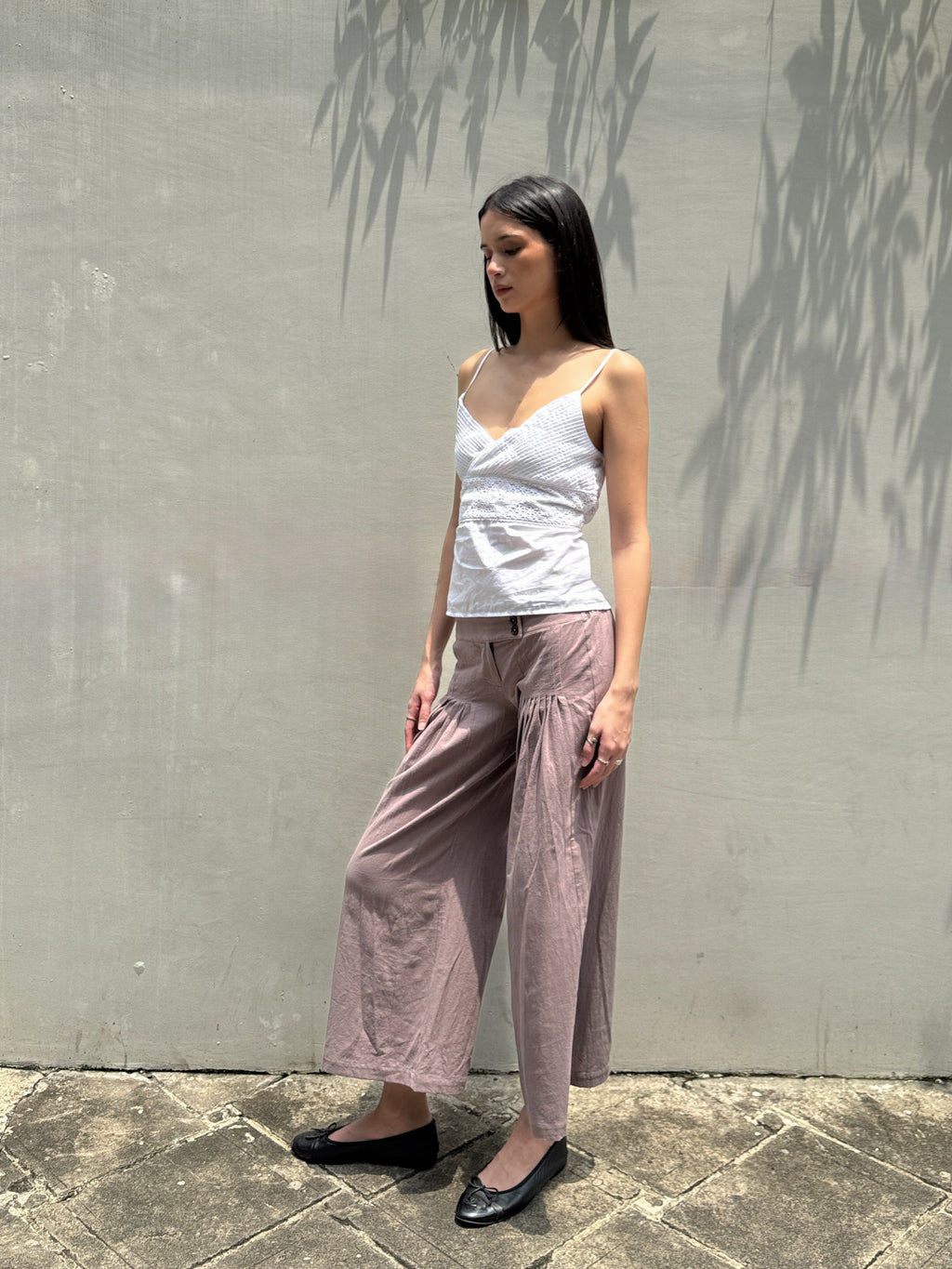 Brown Iris Pants
