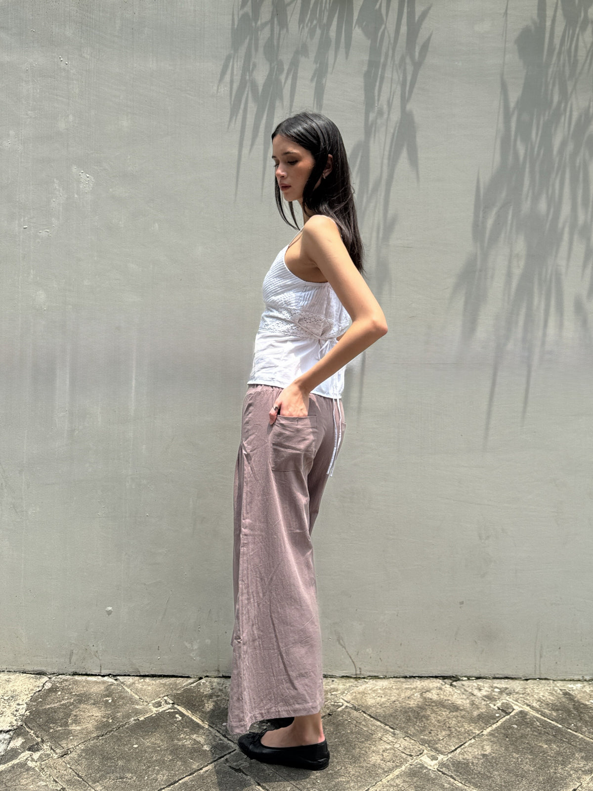 Brown Iris Pants