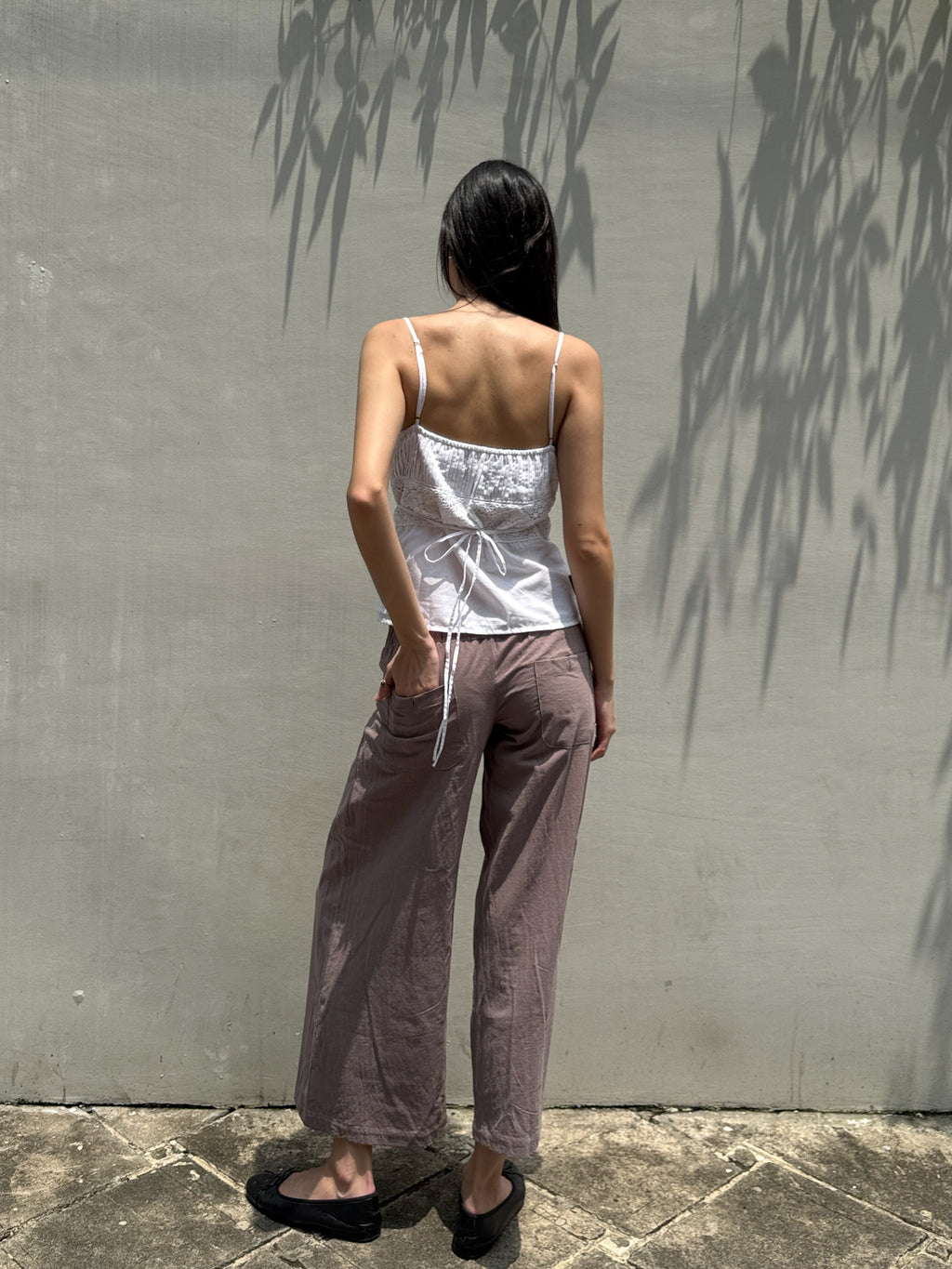 Brown Iris Pants