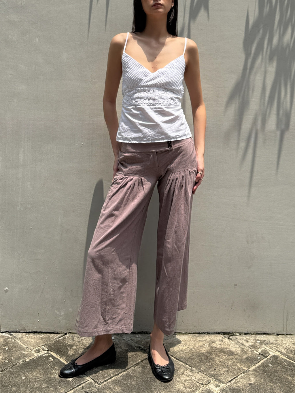 Brown Iris Pants